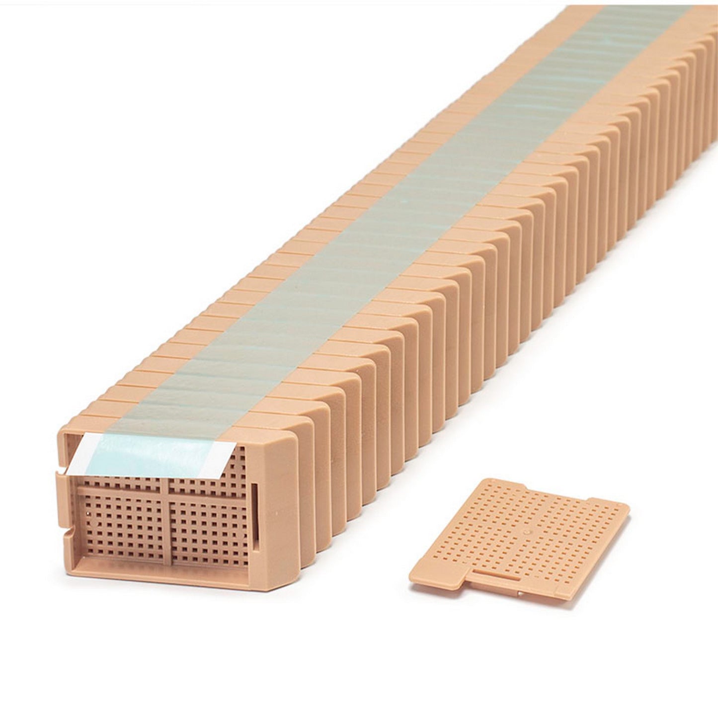 Swingsette™ - Biopsy cassettes in QuickLoad™ Stacks (taped), Tan