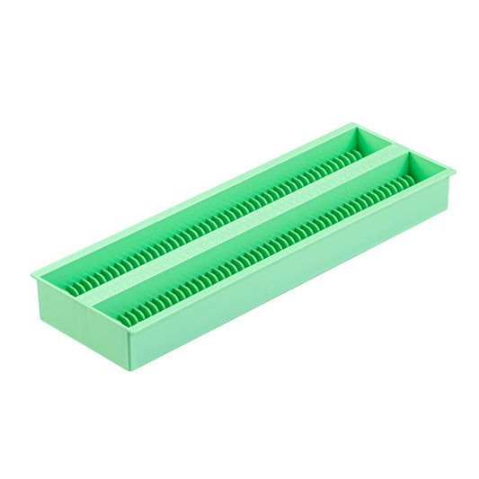DrainRack™ slide storage rack, Green