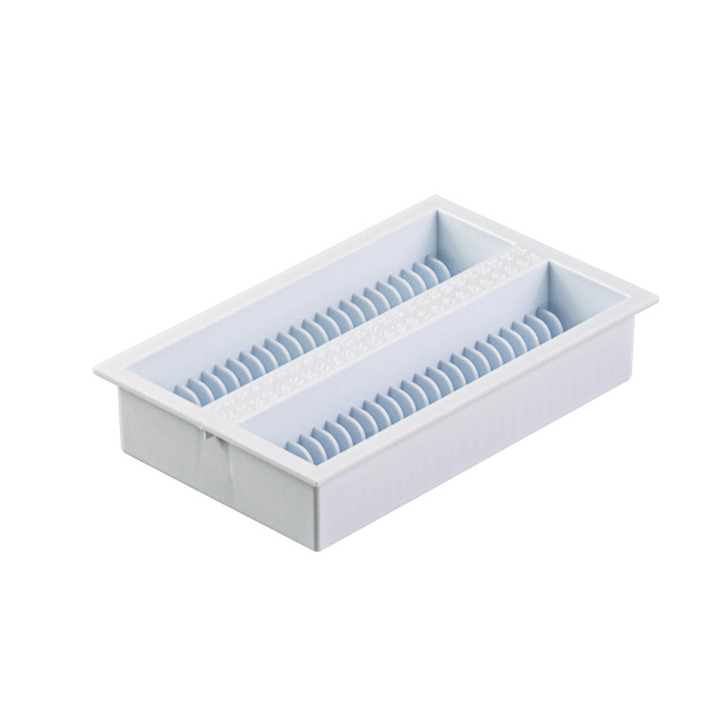 DrainRack™ Jr. slide storage rack, White