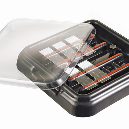 StainTray™ 10 slides staining system, Base with clear lid