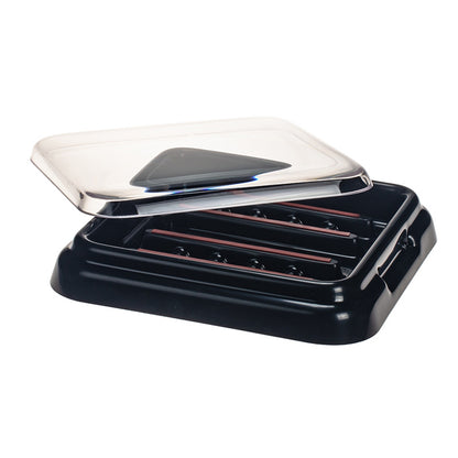 StainTray™ 10 slides staining system, Base with clear lid