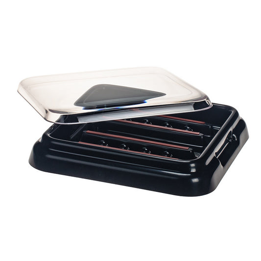 StainTray™ 10 slides staining system, Base with clear lid