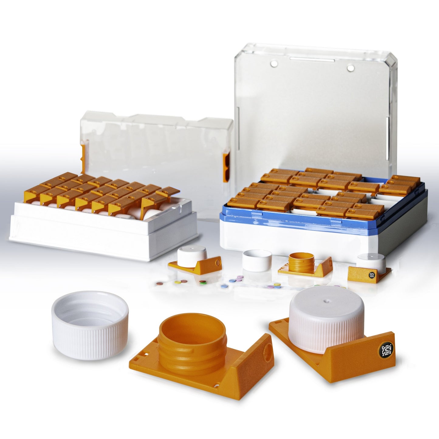 CryoSette™ Frozen Tissue Storage Boxes, 21 place storage box