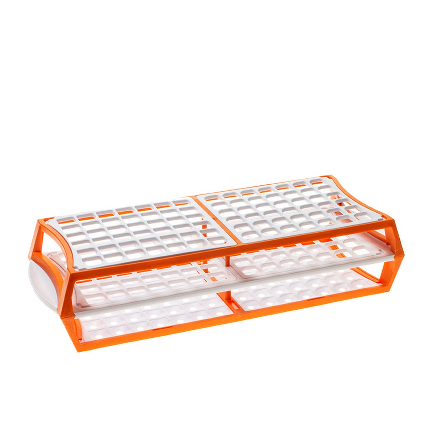 The MultiRack™, Orange, Capacity - 84 for tubes up to 13 mm