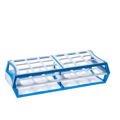 The MultiRack™, Blue, Capacity - 18 for tubes 25 to 30 mm