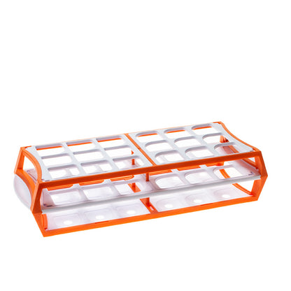 The MultiRack™, Orange, Capacity - 18 for tubes 25 to 30 mm