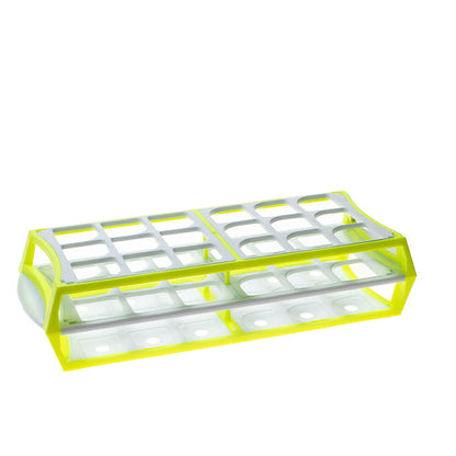 The MultiRack™, Yellow, Capacity - 18 for tubes 25 to 30 mm