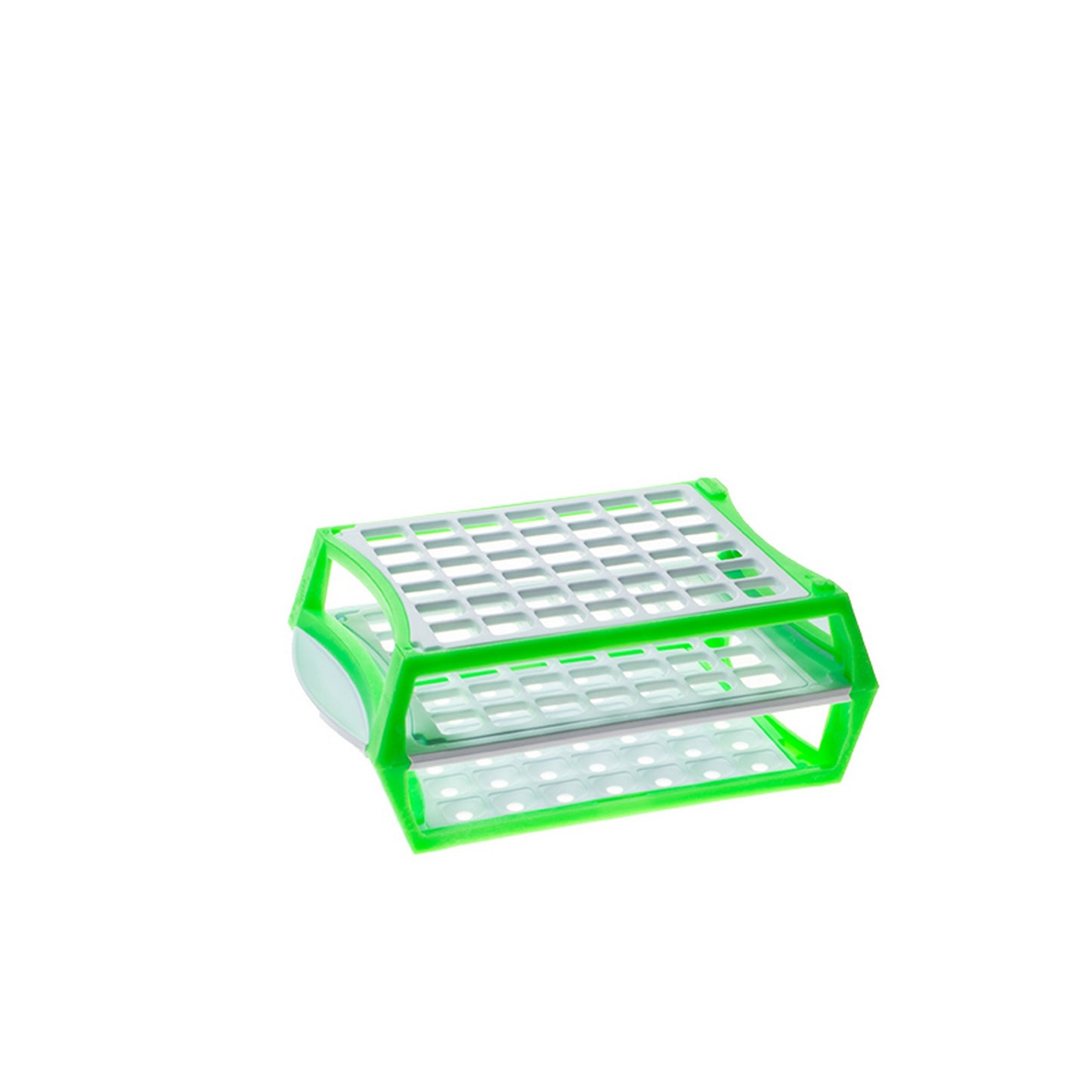 The MultiRack™ Jr., Green, Capacity - 42 for tubes up to 13 mm