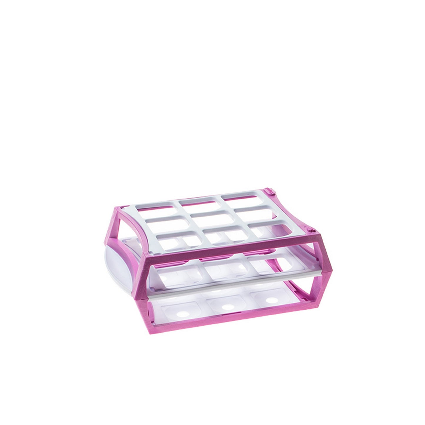 The MultiRack™ Jr., Lilac, Capacity - 9 for tubes 25 to 30 mm