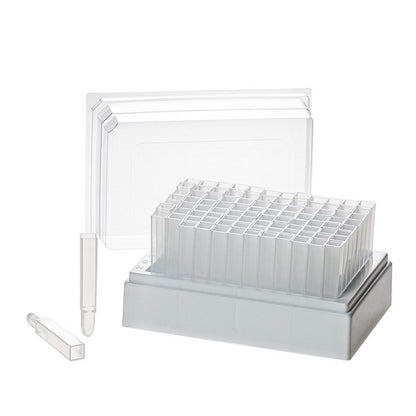 BioTube™ storage rack with 2 ml tubes, 96-well BIOTUBE™ storage rack with tubes, non sterile