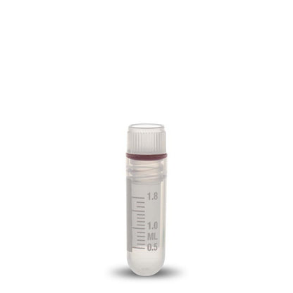 CRYOVIAL® Internal thread with silicone O-ring seal, 2 ml round bottom, Sterilized by Gamma radiation and Autoclavable