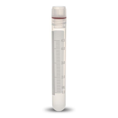 CRYOVIAL® Internal thread with silicone O-ring seal, 5 ml round bottom, Sterilized by Gamma radiation and Autoclavable