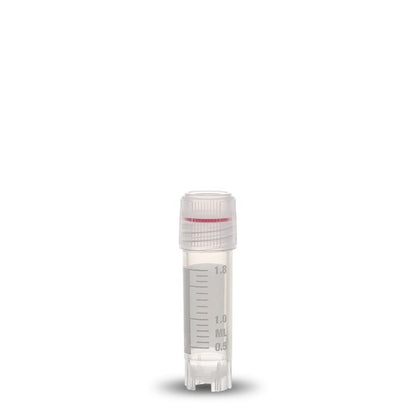 CRYOVIAL® External thread with lip and silicone washer seal, 2 ml self-standing, Sterilized by Gamma radiation and Autoclavable