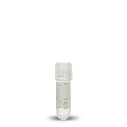 CRYOVIAL® External thread design with lip seal, 2 ml round bottom