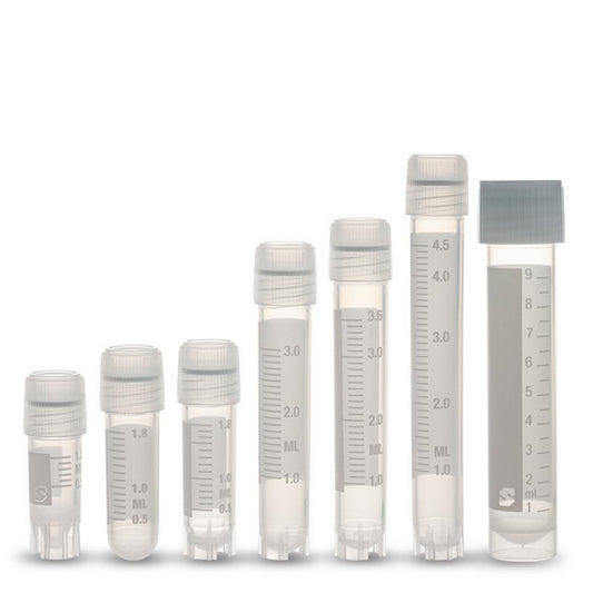 CRYOVIAL® External thread with silicone washer seal, 2 ml self-standing