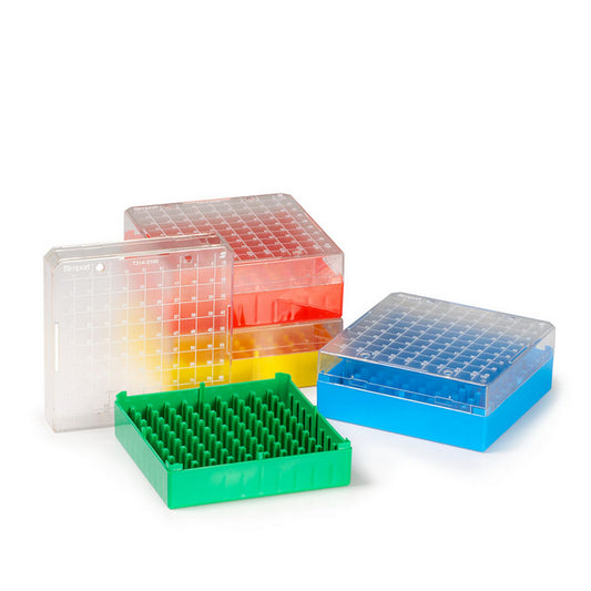 Cryostore™ Storage Boxes for 100 cryogenic vials of 1 to 2 ml sizes, Blue