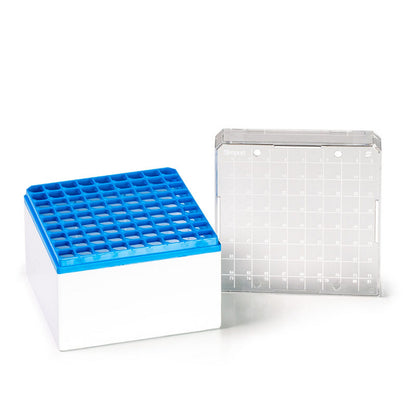 Cryostore™ Storage Boxes for 81 cryogenic vials of 3 to 5 ML, Blue
