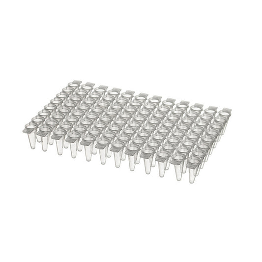 SuperFlex™ Break-Away 96-Well PCR Plate, Low Profile, Clear, Non-sterile, 10 Packages of 10