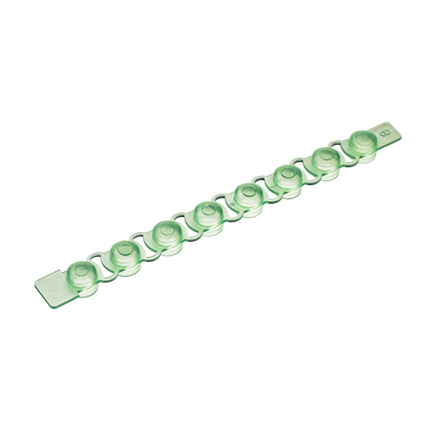 Amplitube™ 8 cap strips : Cap Colors - Green, Caps - Domed