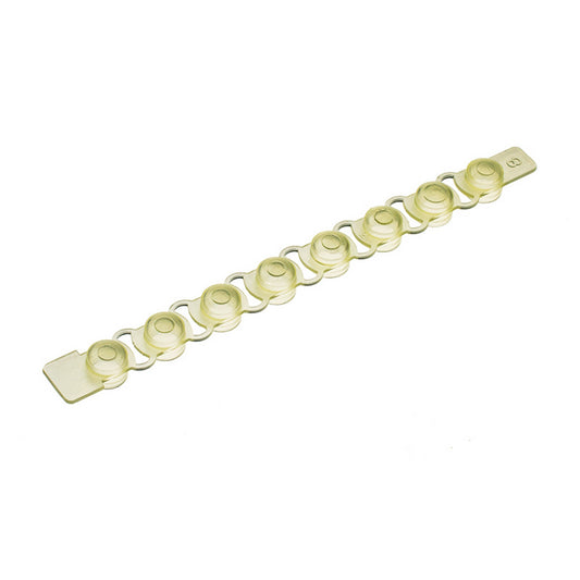 Amplitube™ 8 cap strips : Cap Colors - Yellow, Caps - Domed