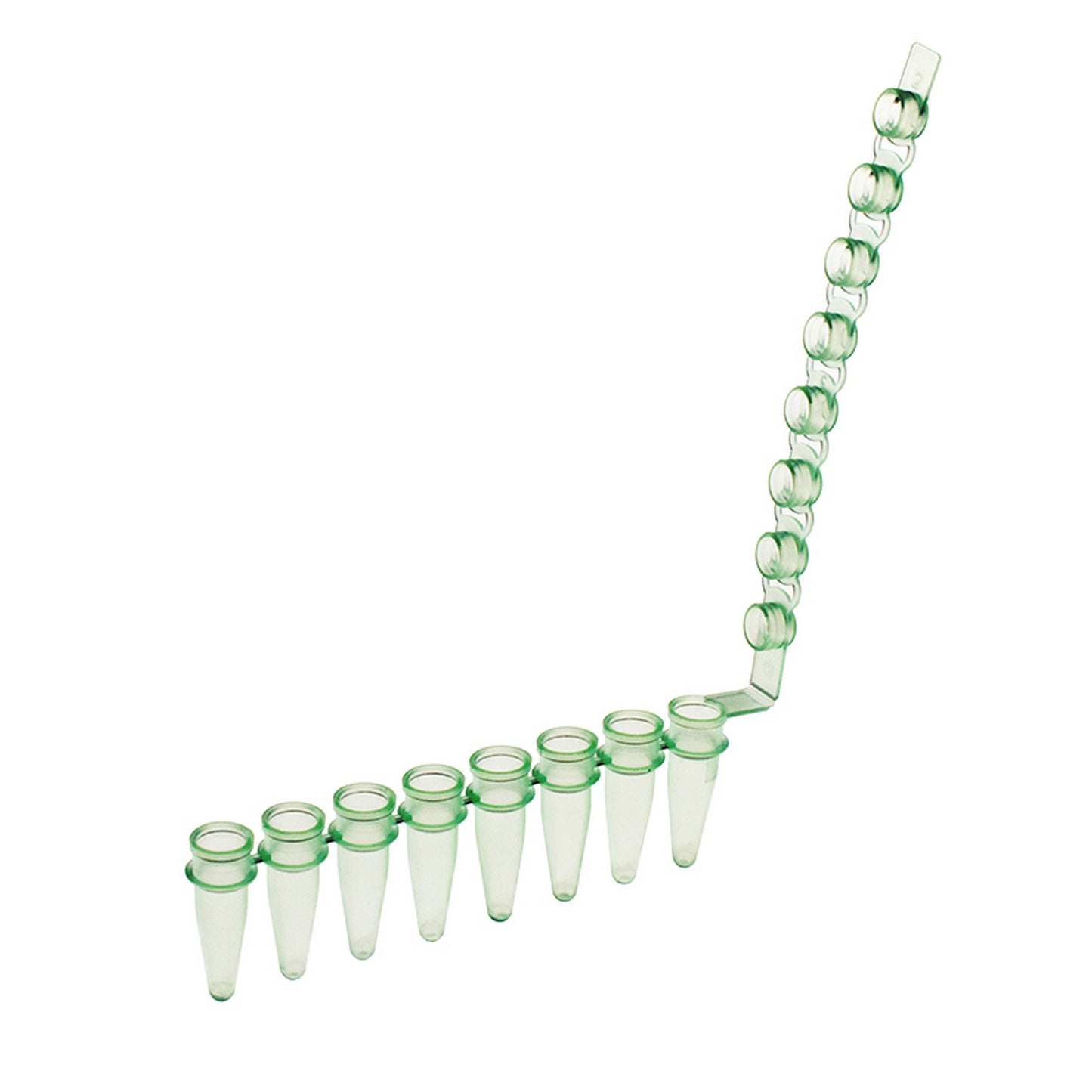 Amplitube™ 8 tube strips with domed cap, Green