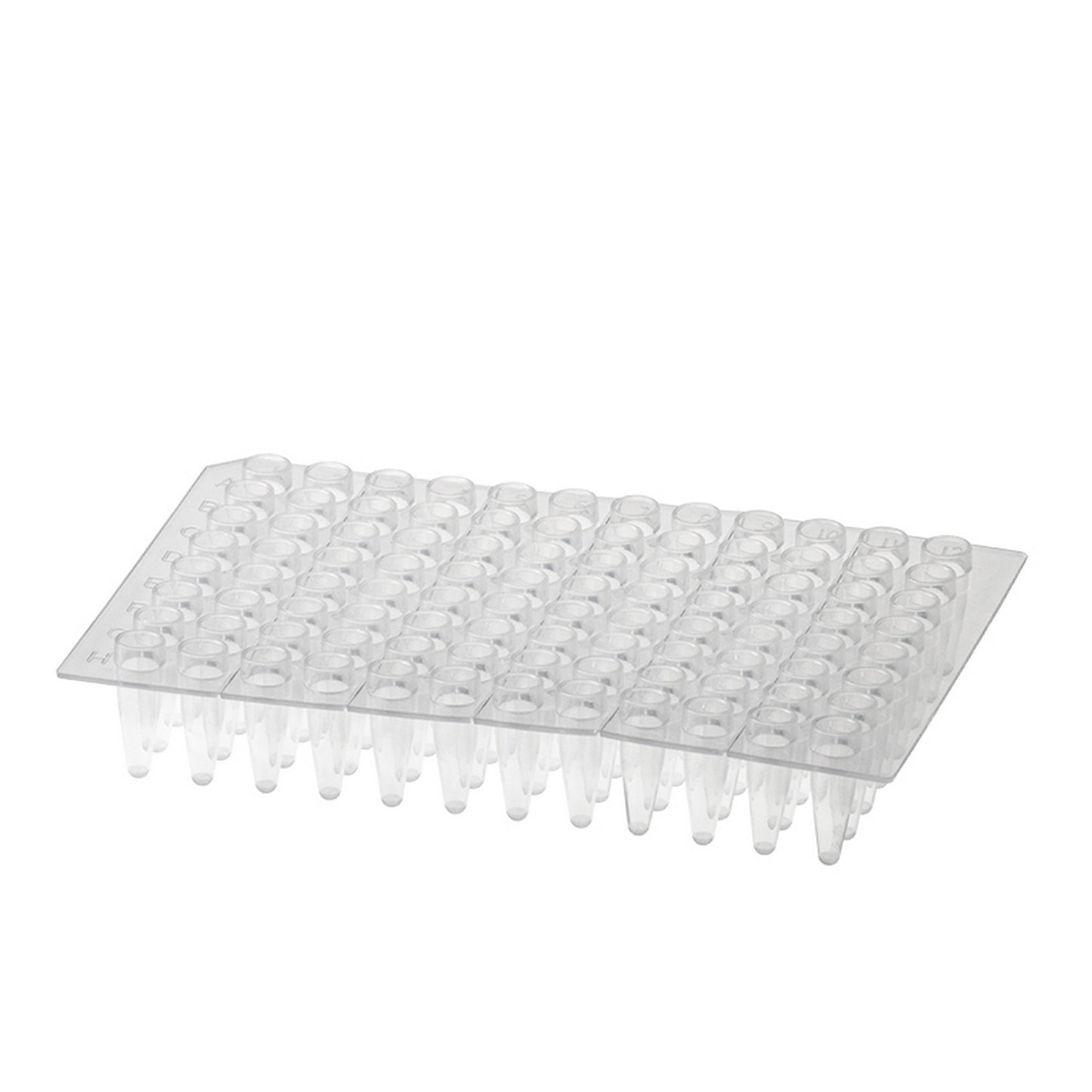 Amplate™ Raised rim thin wall PCR plates : Plate Colors -  Natural, Wells - 250 µl / without skirt