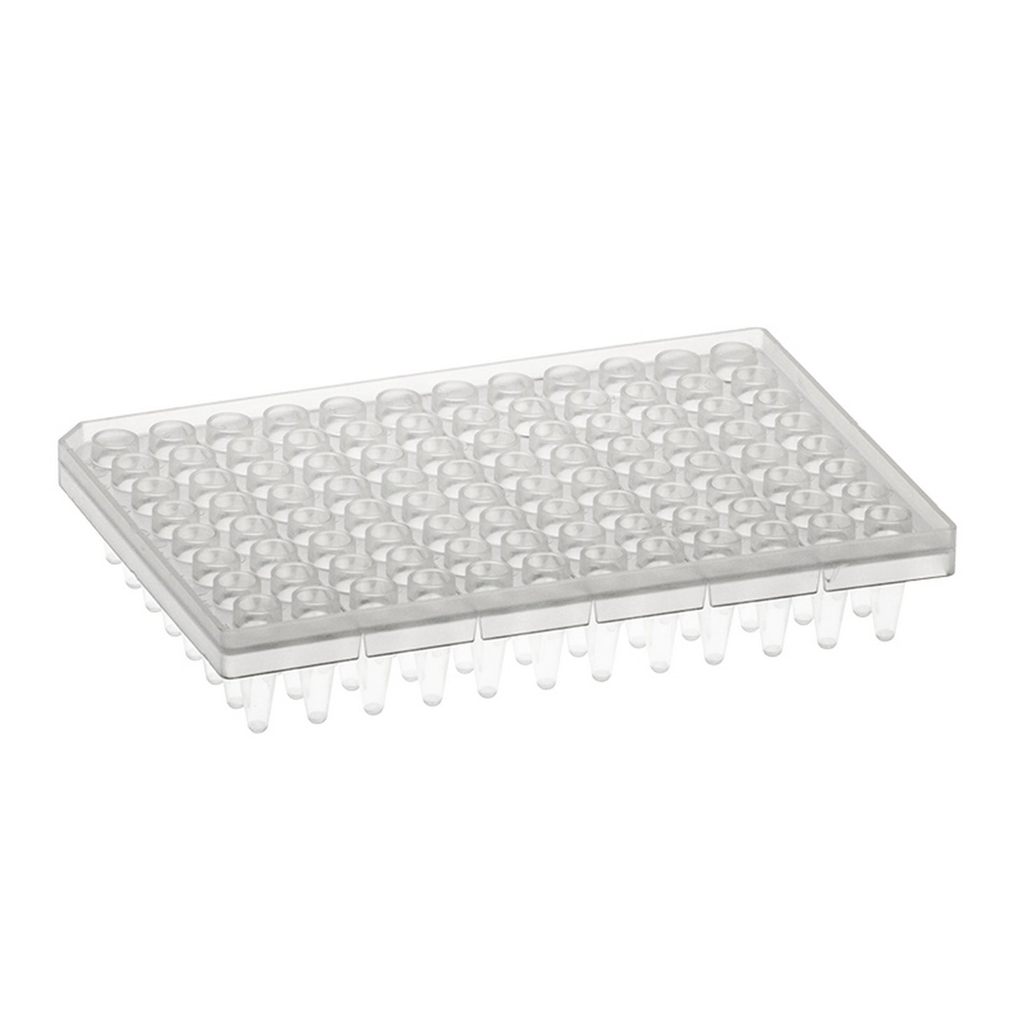 Amplate™ Raised rim thin wall PCR plates : Plate Colors -  Natural, Wells - 250 µl / with skirt