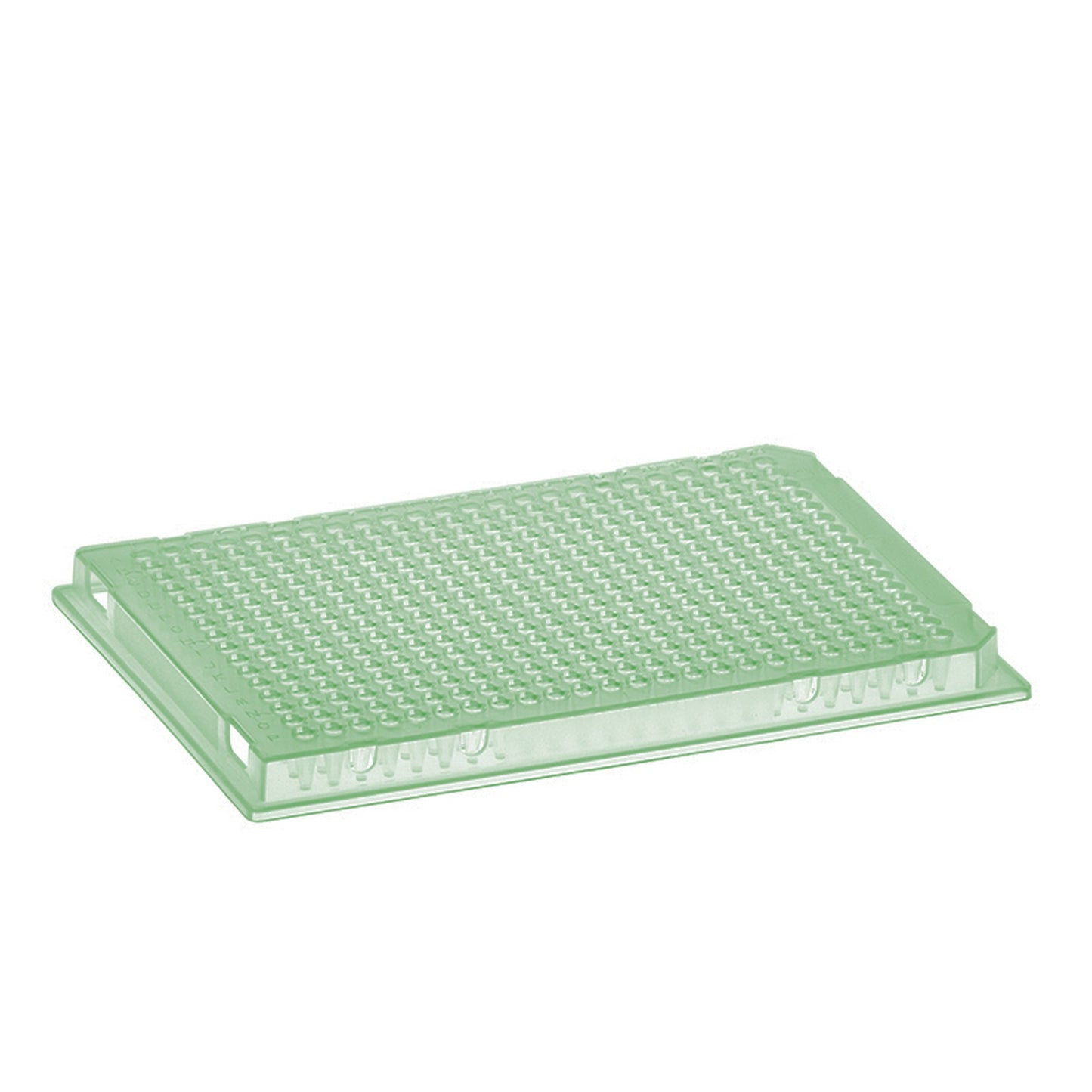 AMPLATE™ 384 wells skirted PCR plates : Plate Colors - Green, Minimum Order Quantity of 10 Cases