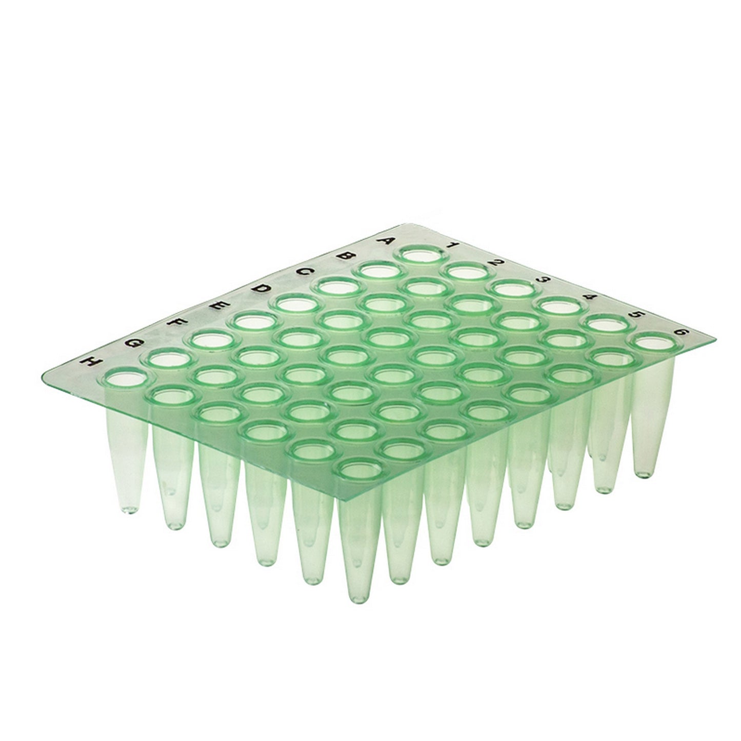 AMPLATE™ Thin wall PCR plates (non-skirted) : Plate Colors - Green, Wells - 48
