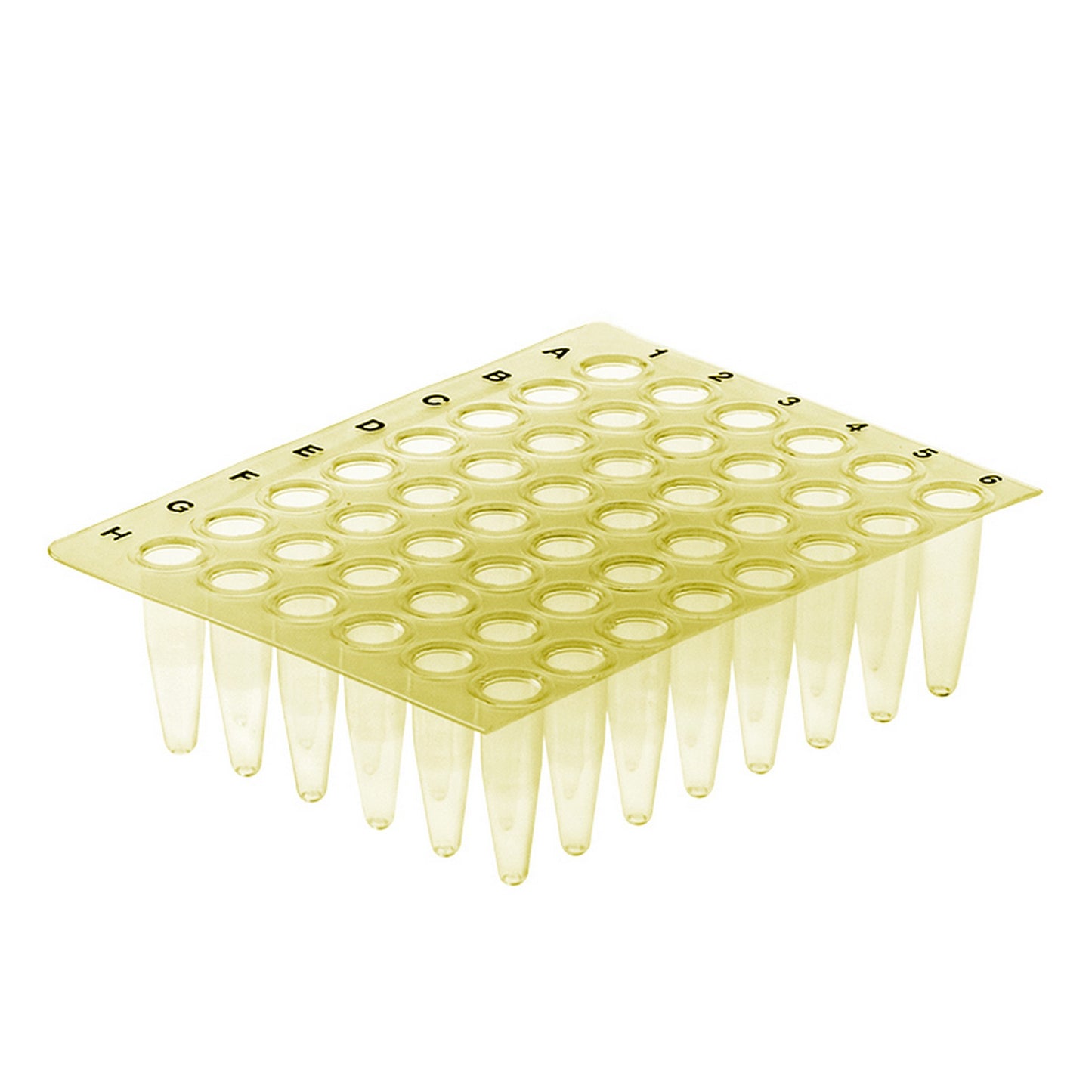 AMPLATE™ Thin wall PCR plates (non-skirted) : Plate Colors - Yellow, Wells - 48