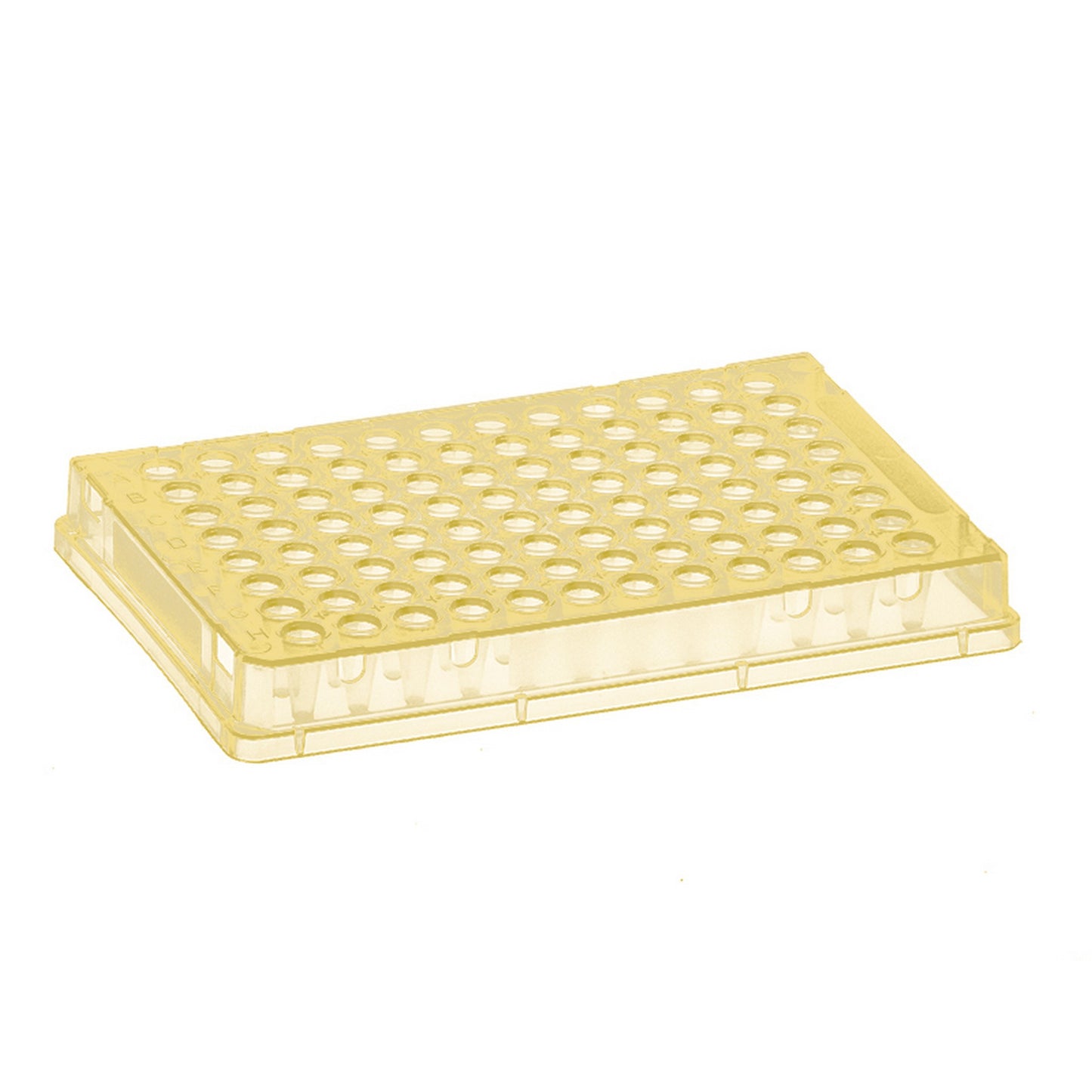 Skirted AMPLATE™ 96 well low profile PCR plates : Plate Colors - Yellow, Minimum Order Quantity of 10 Cases, Minimum Order Quantity of 10 Cases