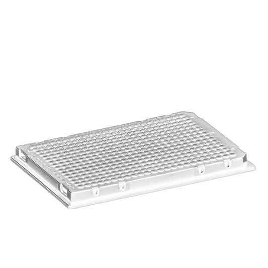 Opaque Skirted AMPLATE™ 384 thin wall PCR plates : Plate Colors - White
