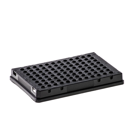 Opaque skirted AMPLATE™ 96 well PCR plates : Plate Colors - Black