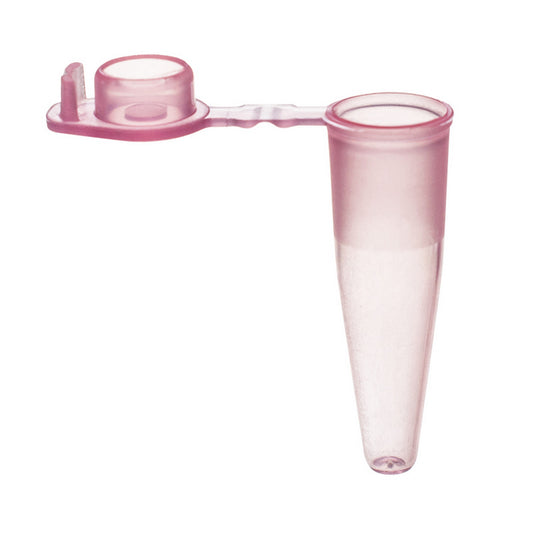 Amplitube™  with Integral Shield for 0.2 ml tubes : Caps - Flat, Tube Colors - Red