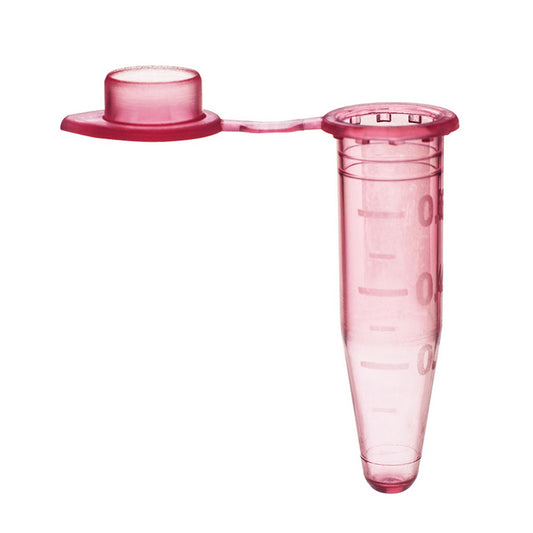 Amplitube™  for 0.5 ml tubes : Caps - Flat, Tube Colors - Red