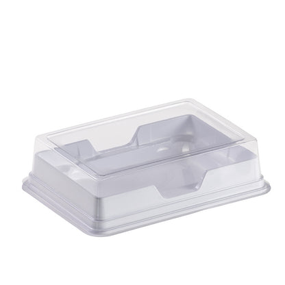 PCR Combi-Box™ White Base Clear Cover