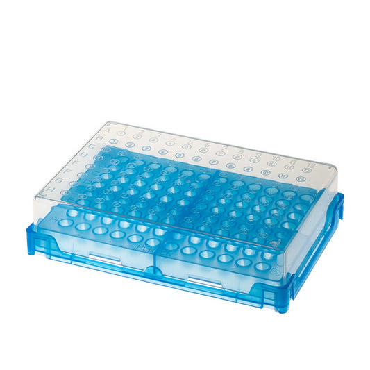 PCRack™ With Clear Lid, Blue