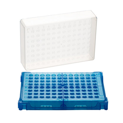 PCRack™ With Clear Lid, Blue