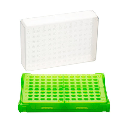 PCRack™ With Clear Lid, Green