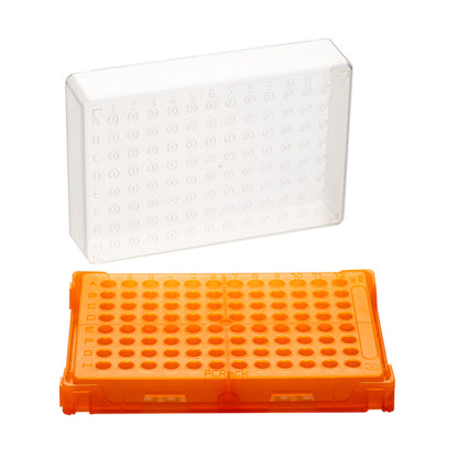 PCRack™ With Clear Lid, Orange