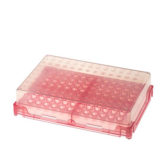 PCRack™ With Clear Lid, Red