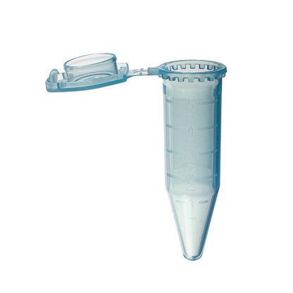 5.0 ml ClikLok™ Tubes, Flat top with cavity for CapInsert™, Blue