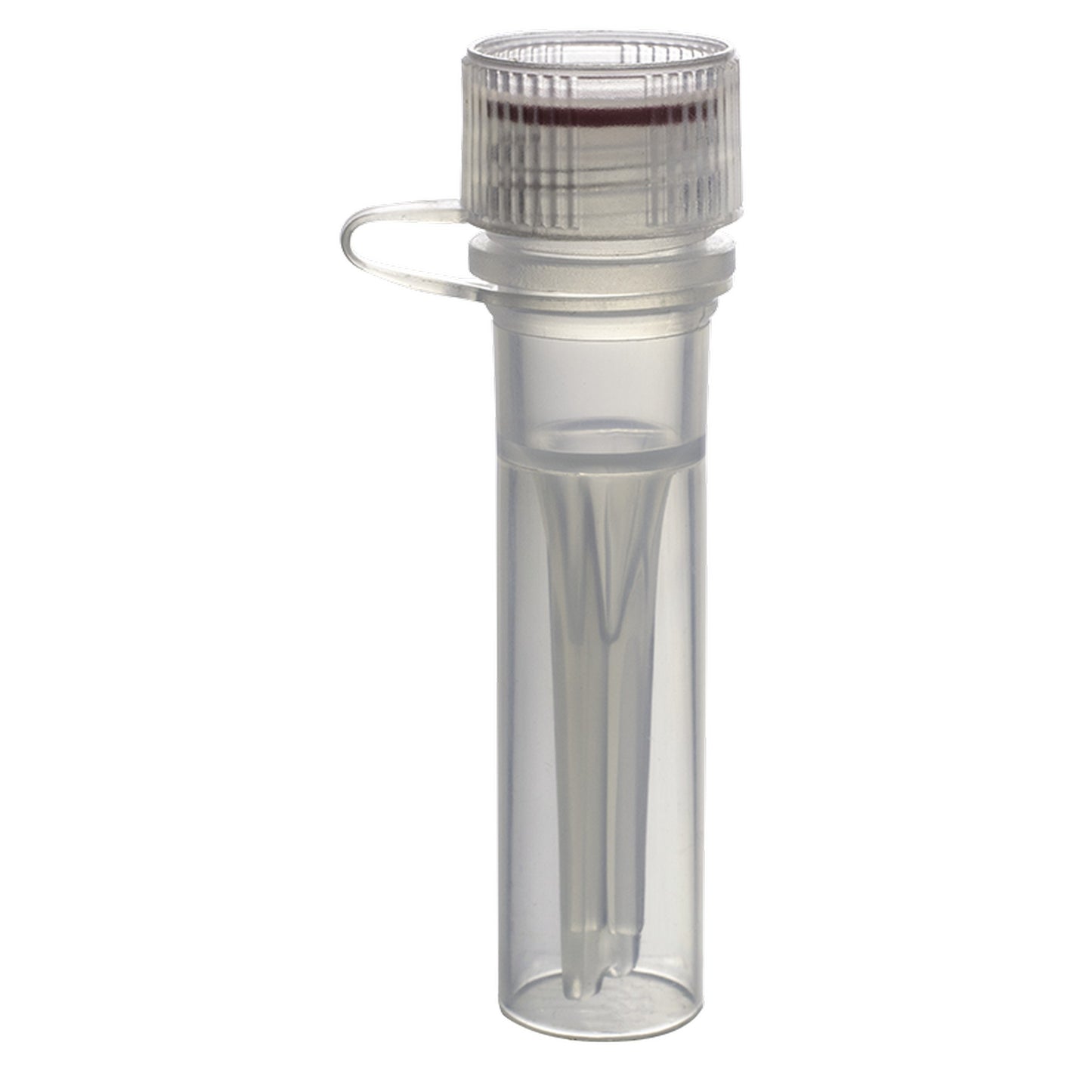 MicrewTube® with Washer Seal Screw Cap and Attachment Loop, 0.5 ml Self Standing, Sterile, Qty/Pk: 50, Qty/Cs: 500