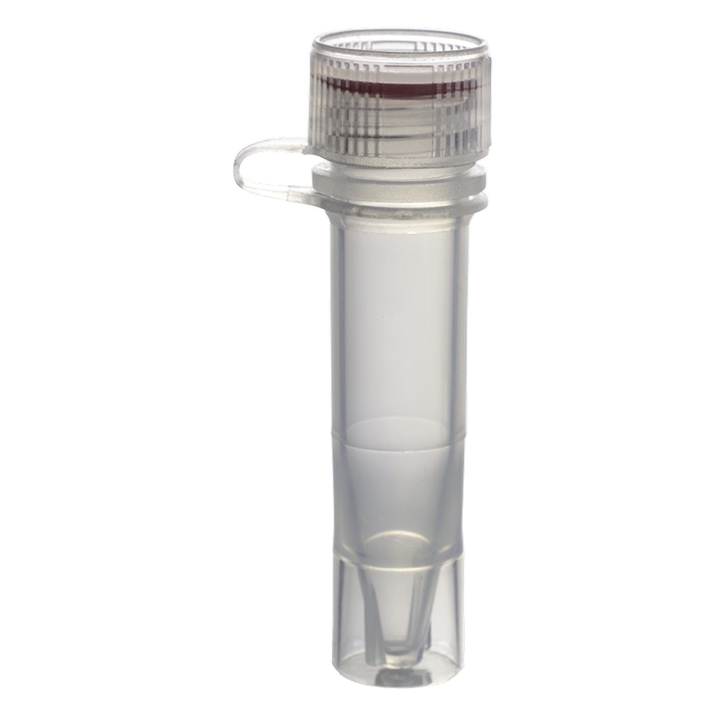 MicrewTube® with Washer Seal Screw Cap and Attachment Loop, 1.5 ml Self Standing, Assembled, sterile, non-graduated, Qty/Pk: 50, Qty/Cs: 500