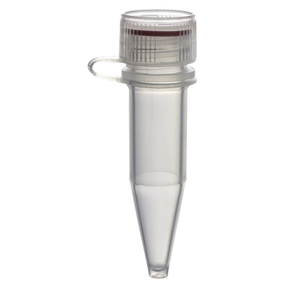 MicrewTube® with Washer Seal Screw Cap and Attachment Loop, 1.5 ml  Conical Bottom, Assembled, sterile, non-graduated, Qty/Pk: 50, Qty/Cs: 500
