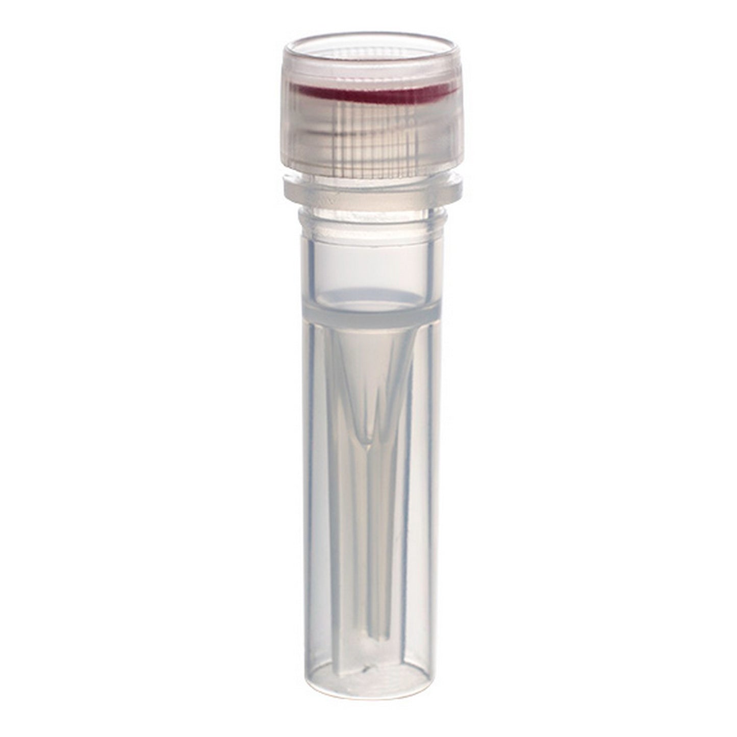 MicrewTube® with Washer Seal Screw Cap, 0.5 ml Self Standing, Not assembled, non graduated, Qty/Cs 1000