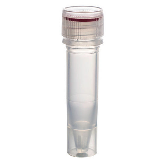 MicrewTube® with Washer Seal Screw Cap, 1.5 ml Self Standing, Not assembled, non graduated, Qty/Cs 1000