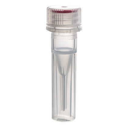MicrewTube® with Washer Seal Screw and Flat Top Cap, 0.5 ml Self Standing, Non-assembled, non sterile, non graduated, Tamper-evident, Qty/Cs: 1000