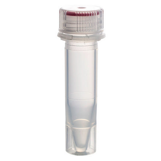 MicrewTube® with Washer Seal Screw and Flat Top Cap, 1.5 ml Self Standing, Non-assembled, non sterile, non graduated, Tamper-evident, Qty/Cs: 1000