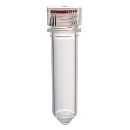MicrewTube® with Washer Seal Screw and Flat Top Cap, 2 ml conical bottom, Assembled, Sterile, Qty/Pk: 50, Qty/Cs: 500